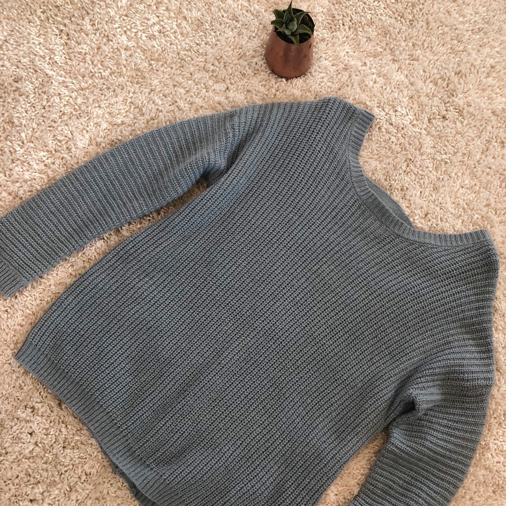 Open Back Sweater